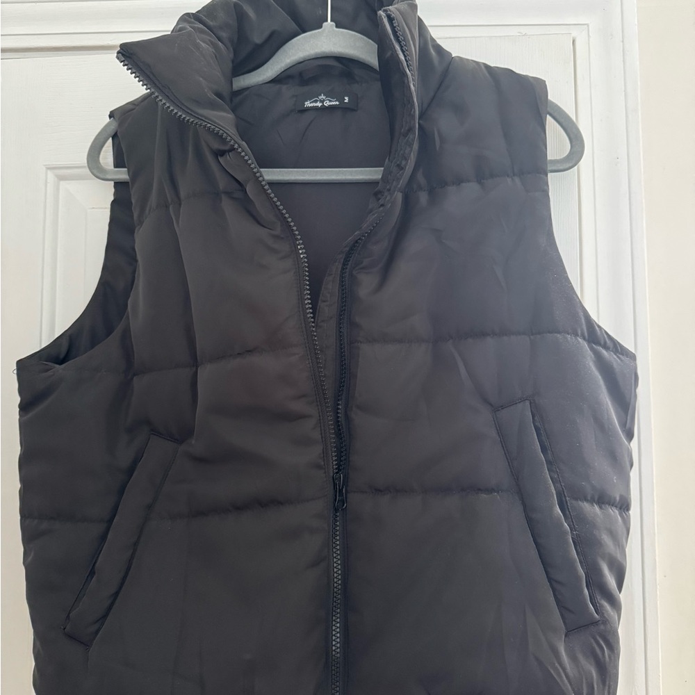 Black Puffer Vest